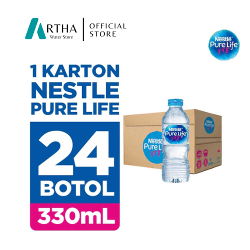 

Air Mineral Nestle Pure Life 330ml x 24 Pcs / Air Mineral Nestle