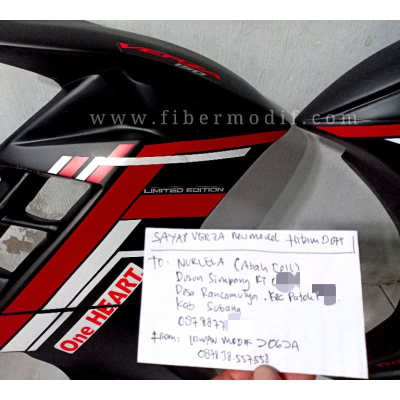 Sayap / Halfairing CB Verza