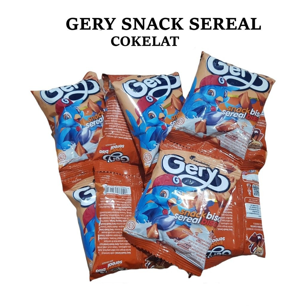 

[60gram] S164 | [BIC4K – RENCENG] GERY SNACK & SEREAL 6 GRAM RENCENG ISI 10PCS