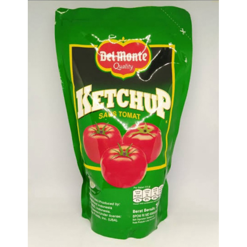 

delmonte saus tomat ketchup pouch saos 1000gr 1kg