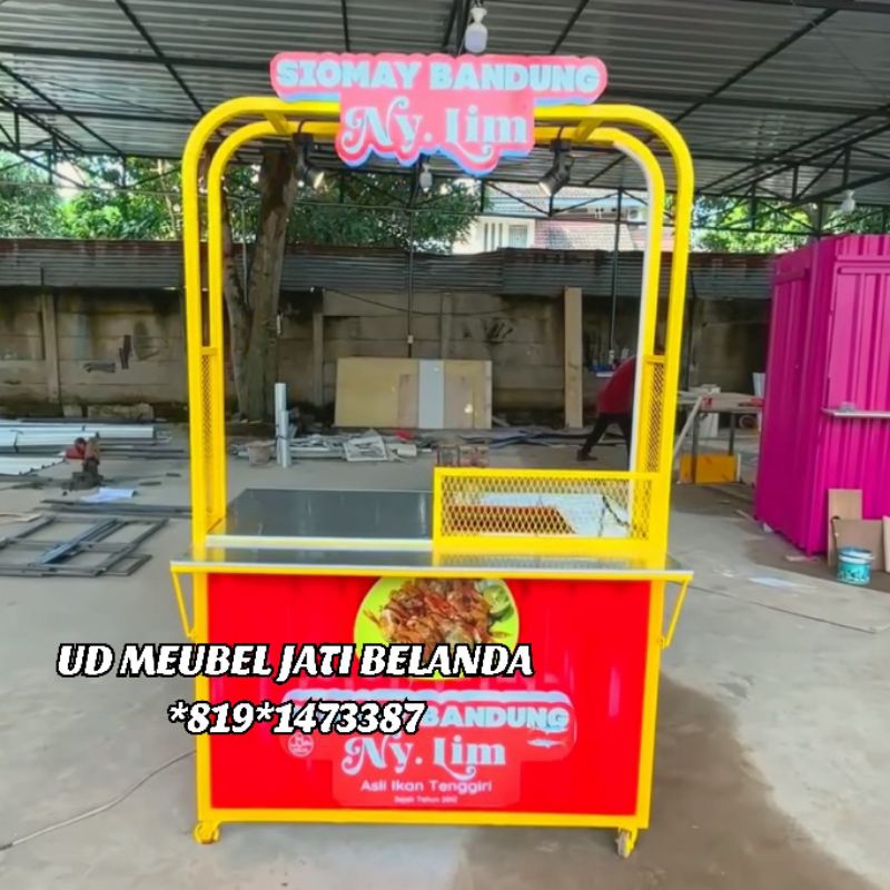gerobak siomay gerobak baso Aci gerobak jualan