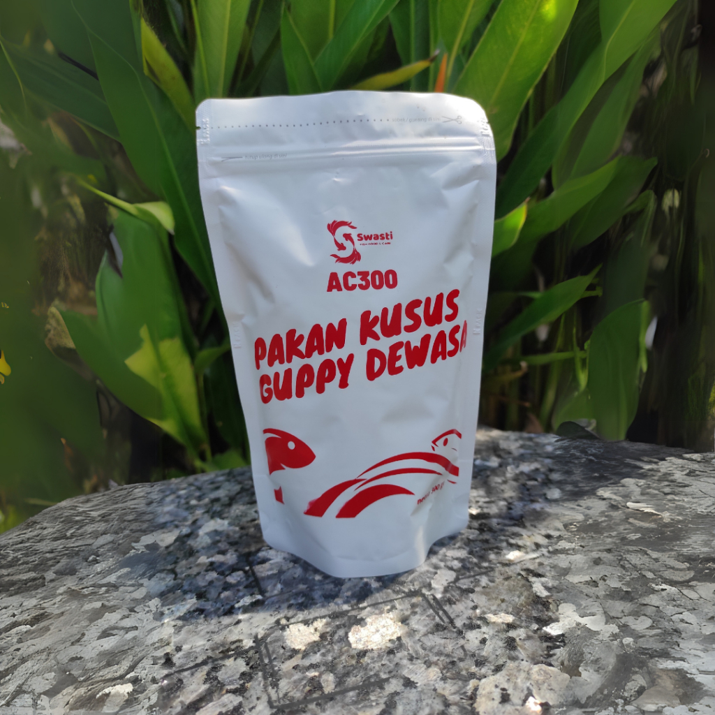 Swasti AC300 Pakan/Makanan Khusus Guppy Dewasa