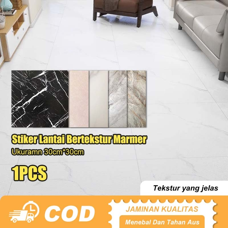 Vinyl Sticker 30x30cm  Lantai Marbel Granit Lantai Granit  stiker dinding Sticker Vinyl Lantai PVC H