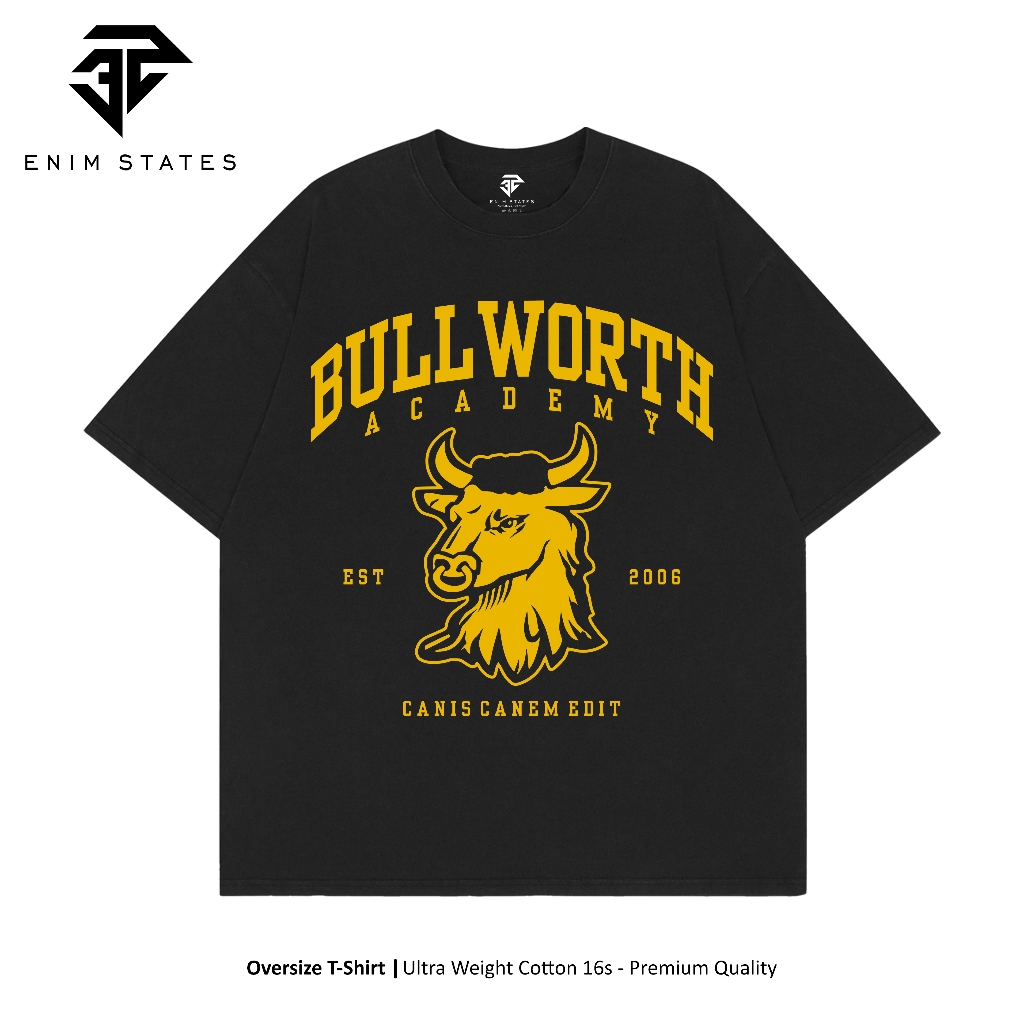 [ OVERSIZE ] Bully - Bullworth Academy Vintage Oversize T-shirt