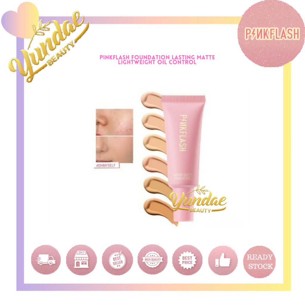 [BPOM] PinkFlash Pink Flash Lasting Matte Foundation