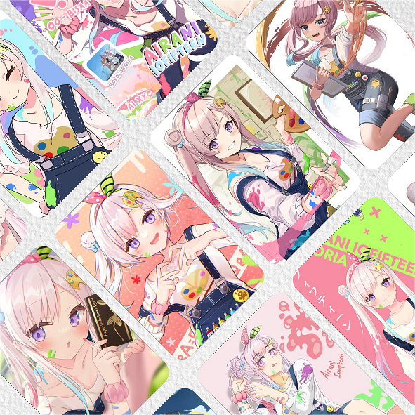 Photocard  | UNofficial Vtuber | Photocard AIRANI IOFIFTEEN/vtuber/photocard anime/murah/unofficial