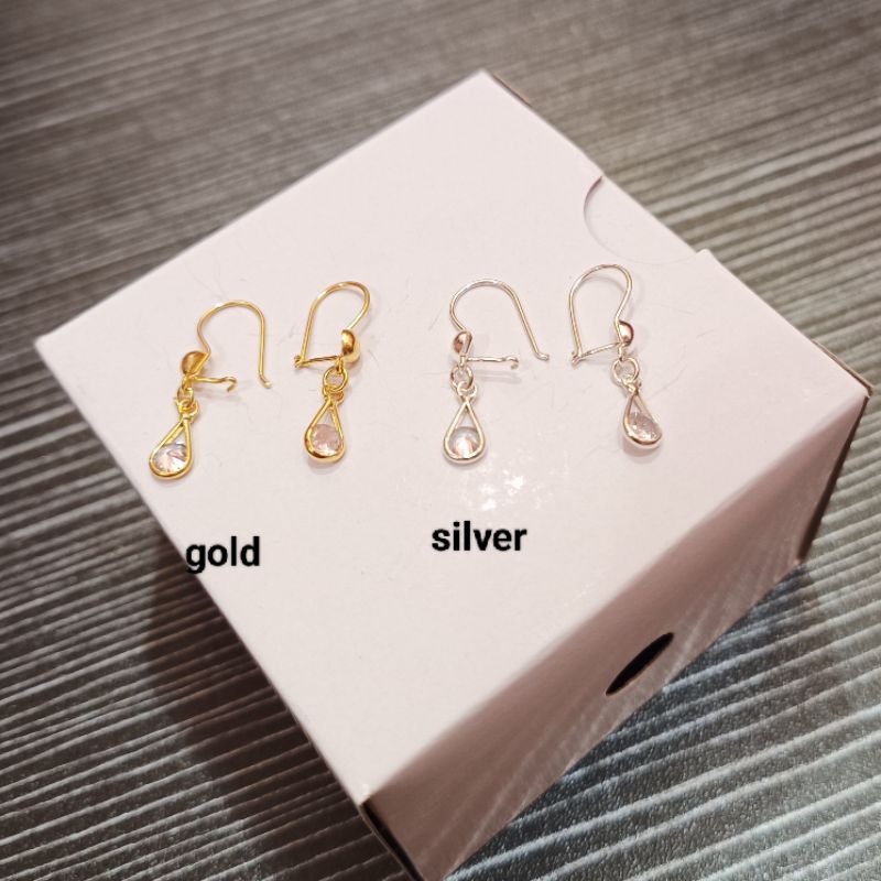 ANTING JURAI AIR NETES PERAK 925 LAPIS EMAS