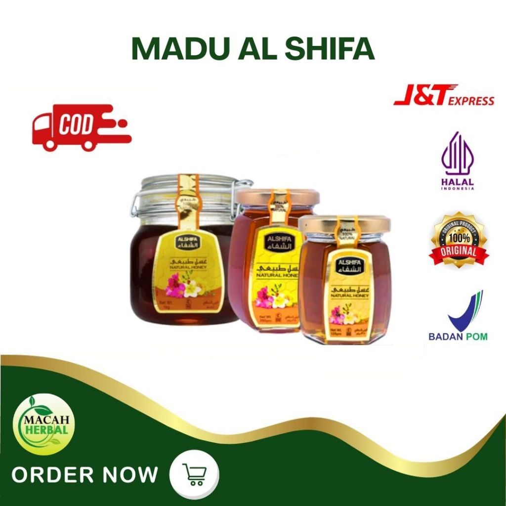 

MACAH HERBAL - MADU ALSHIFA - MADU MANIS - MADU MURNI ASLI NATURAL HONEY