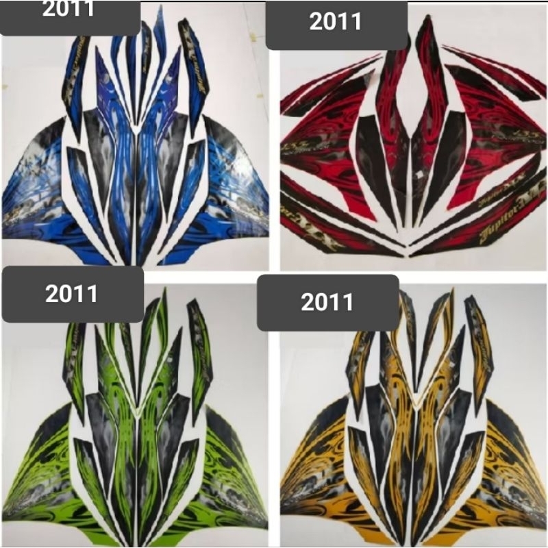 Lis body striping Jupiter MX 135 tahun 2011