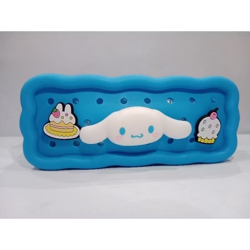 

Tempat Pensil Jibbitz Sleting Silikon 3D Karakter Sanrio Cinamonroll 8658