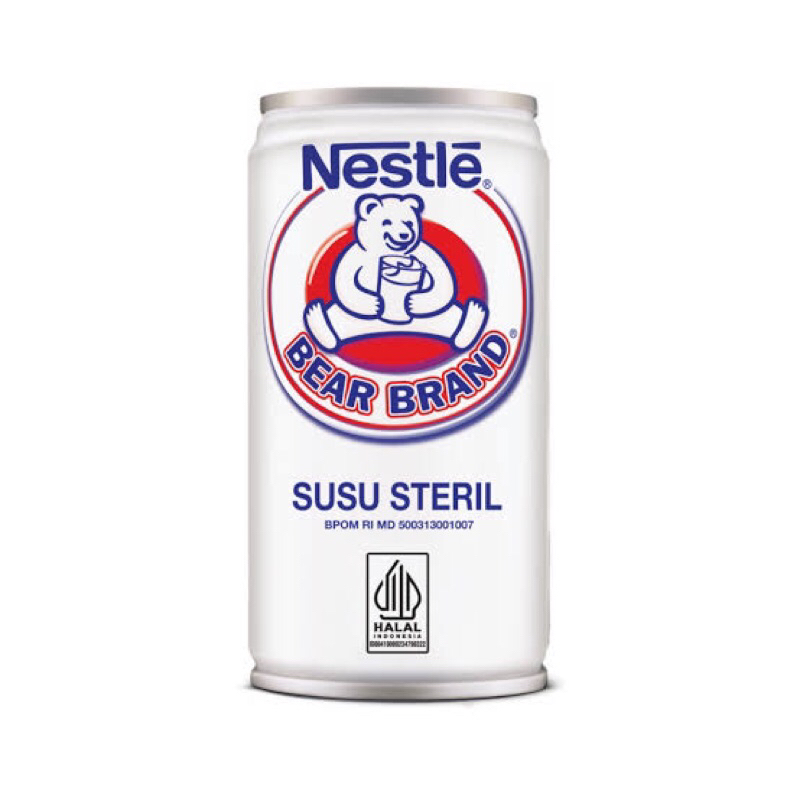 

Bear Brand Susu Kaleng Steril 189ml