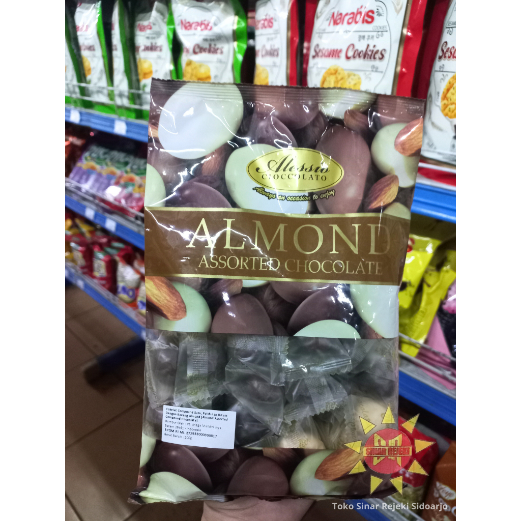 

Alessio Cioccolato Almond Assorted Chocolate 200 gram