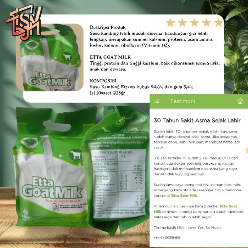 

Ettawa goat milk