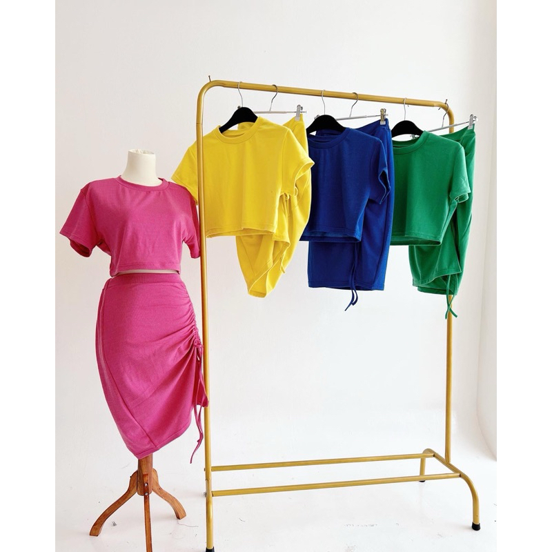 [New] HERFIT Setelan Alena Biru