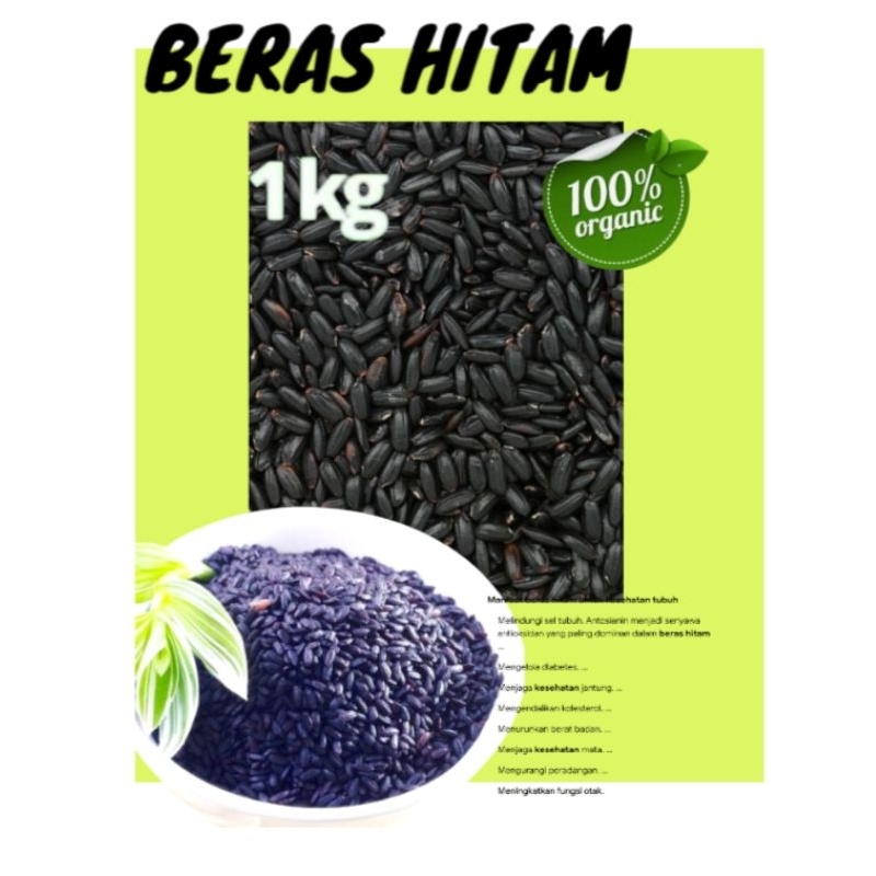 

BERAS HITAM ORGANIC PECAH KULIT 1 KG