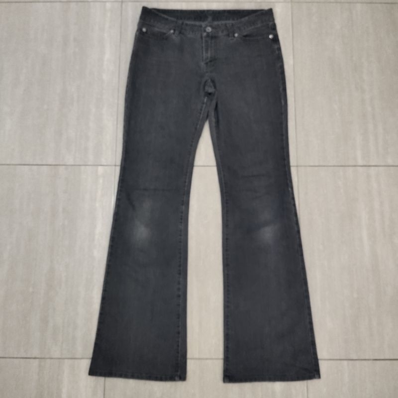 Uniqlo Jeans Flare If Six Was Nine y2k