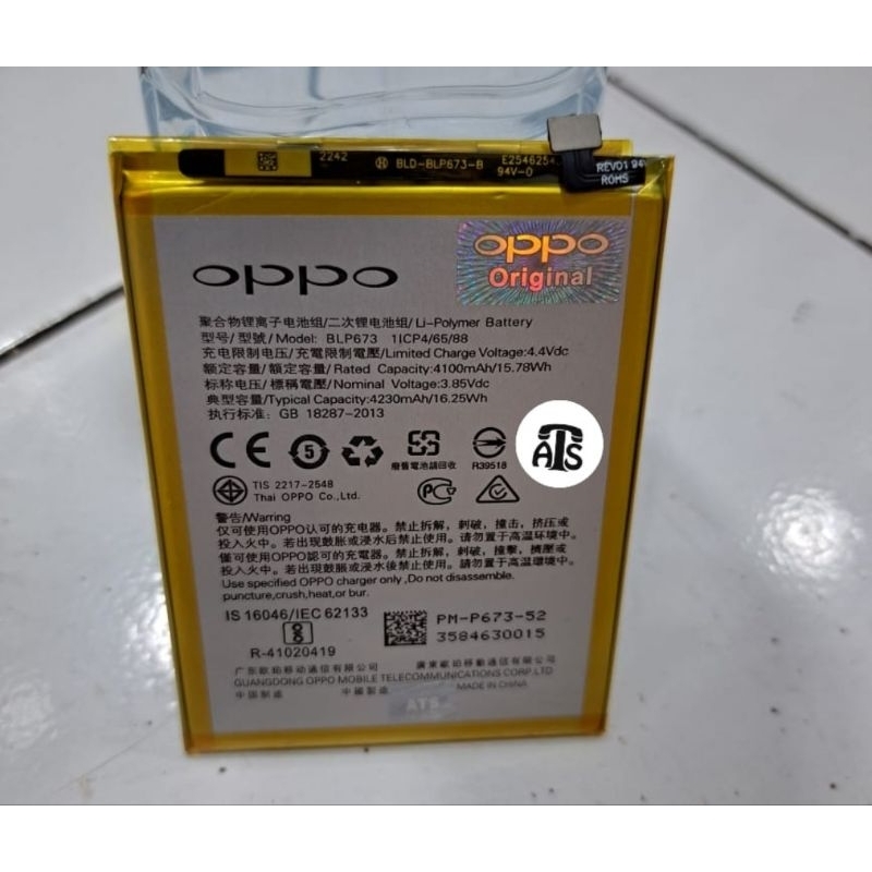 BATERAI OPPO A5S | BT OPPO A5S | BATERAI TIPE HP OPPO A5S | BATERAI TYPE HANDPHONE OPPO A5S | BATTER