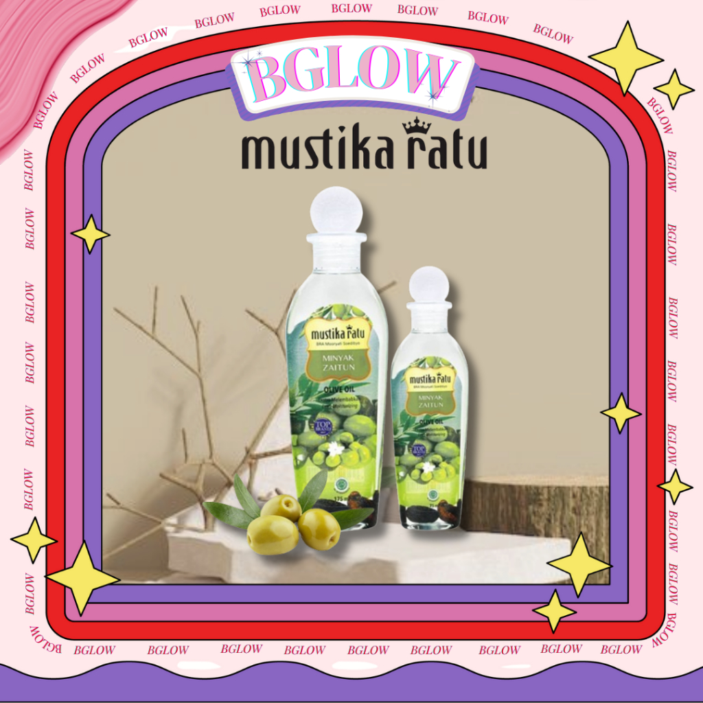 MUSTIKA RATU   MINYAK ZAITUN    Mustika Ratu Olive Oil 75ML  175ML melembabkan badan tubuh kulit ram