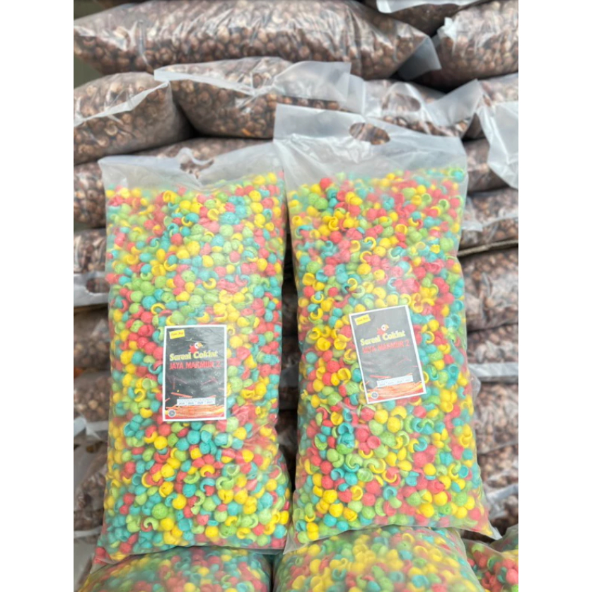 

1kg Sereal Chocomix Buah Corn Puff Rasa Buahan / Sereal