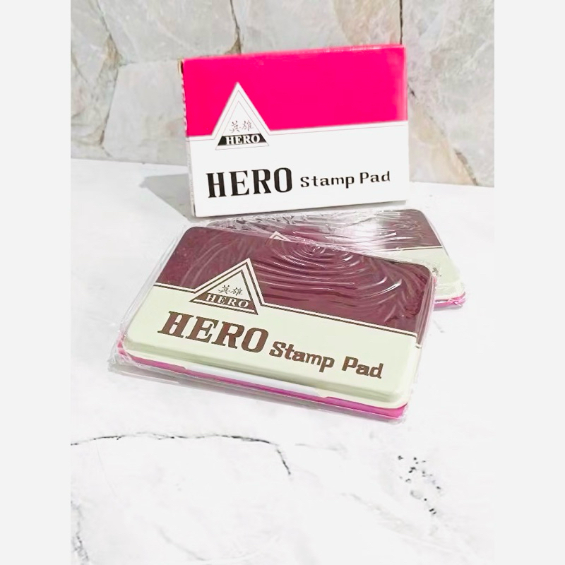 

( 1 BIJI ) Stamp Pad Hero Kecil Bak Stempel Bantalan Stempel Hero Kecil E2460