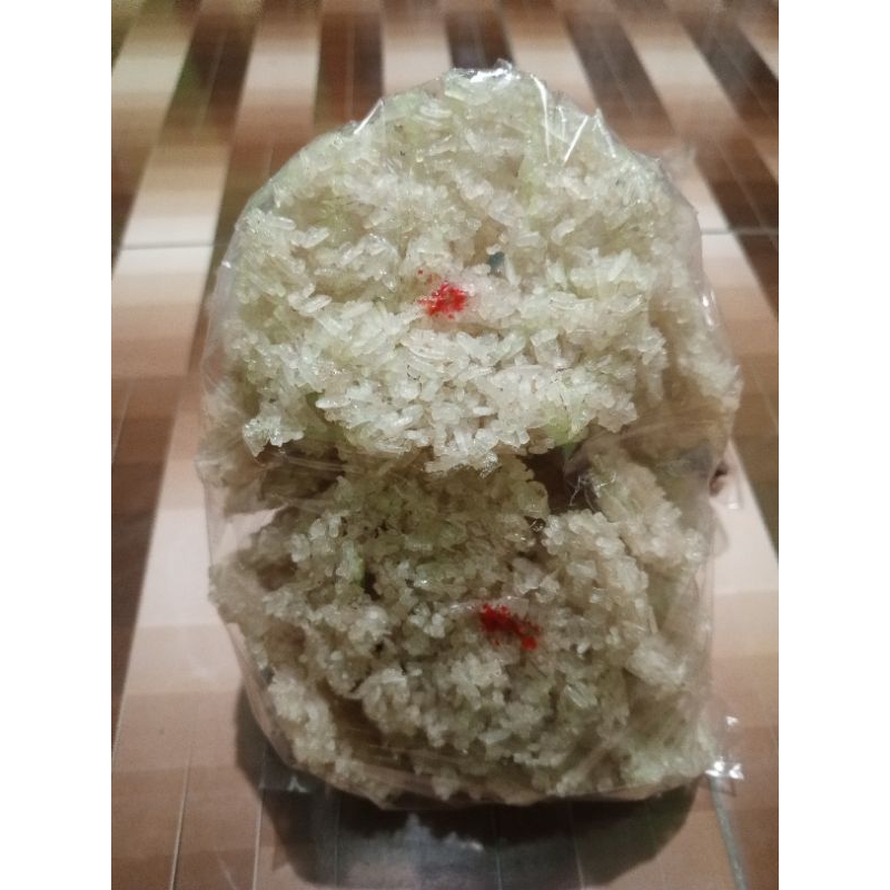 

Rengginang KETAN PUTIH goreng mekar Camilan tradisional (mentah) 500gram asli Wonogiri