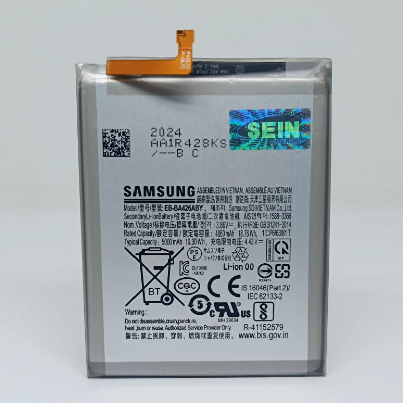 BATRAI BATRE HP HANPONE SAMSUNG A72 EB-BA426ABY ORIGINAL