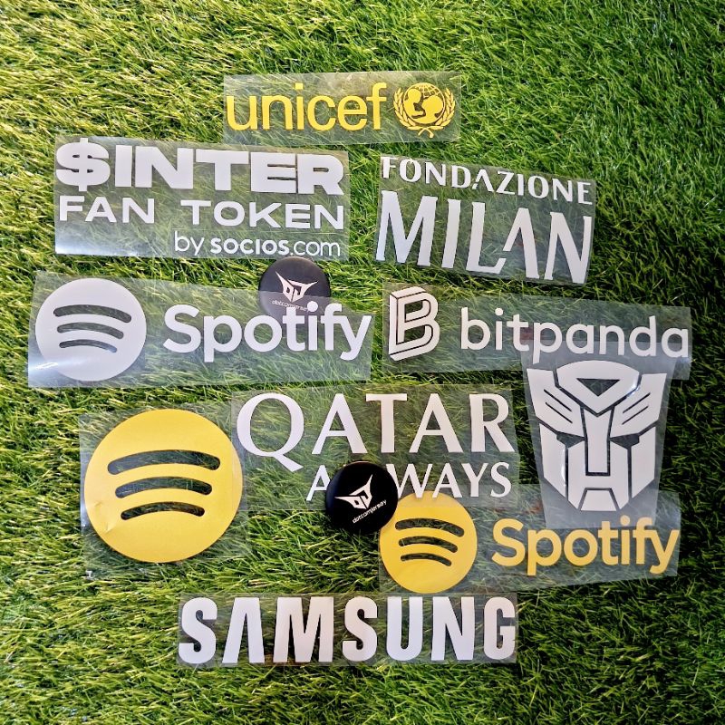 sponsor jersey remake bahan PU