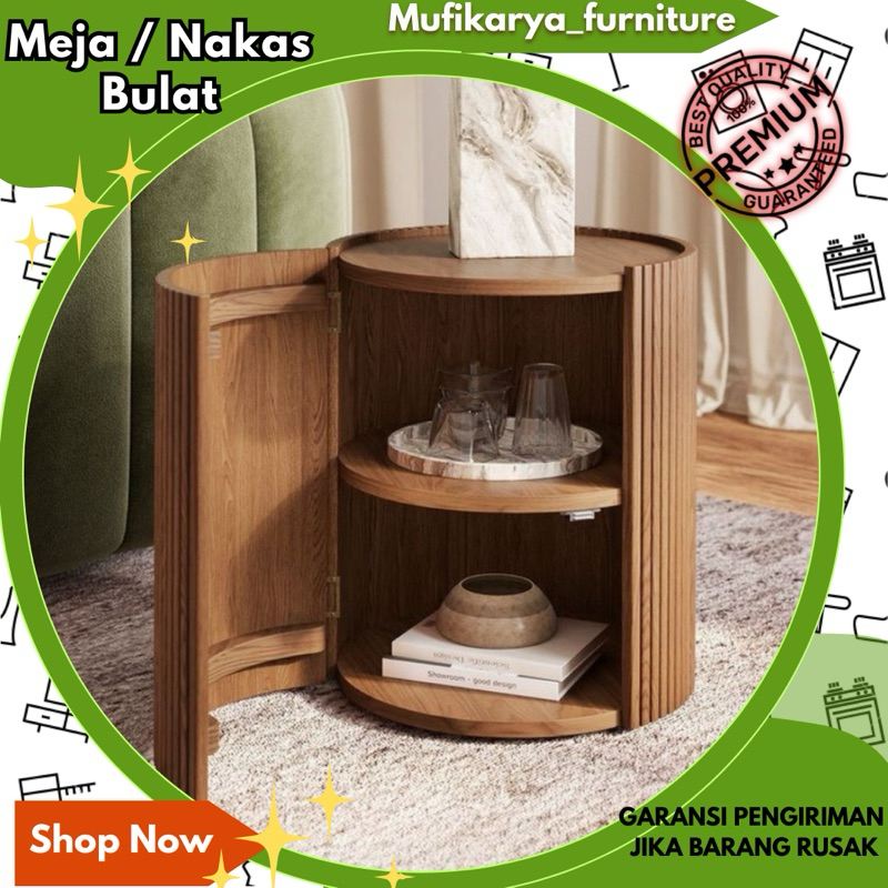 Nakas / Lemari Kecil / Lemari Bulat / Nakas Pintu