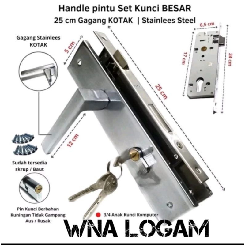 Hendel pintu ongkel, gagang pintu rumah, hendel pintu kamar