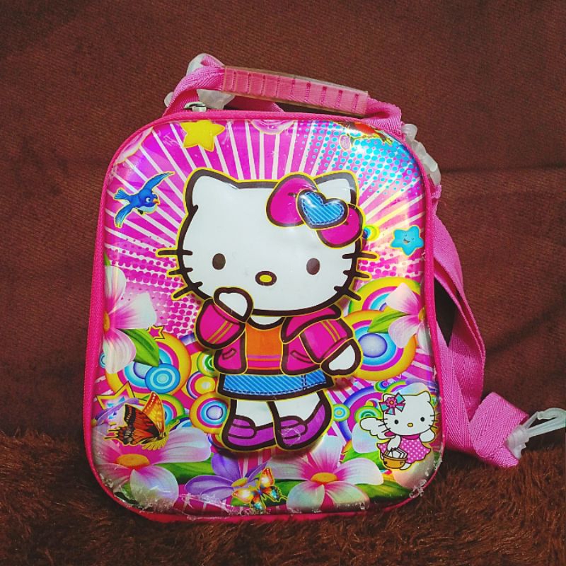 Tas Bekal Anak Perempuan HELLO KITTY (preloved)