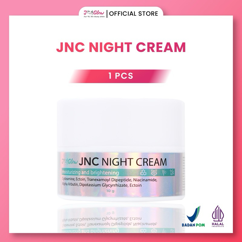 J-GLOW CREAM MALAM - JNC - Night Cream BPOM