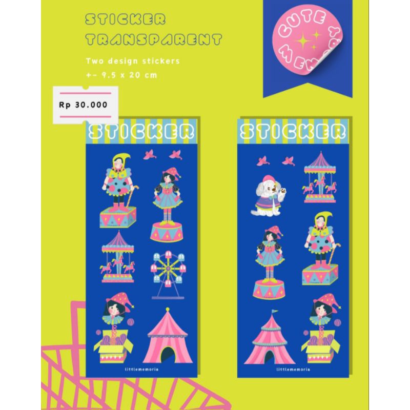 

Sticker Transparan - The Memorable Carnival