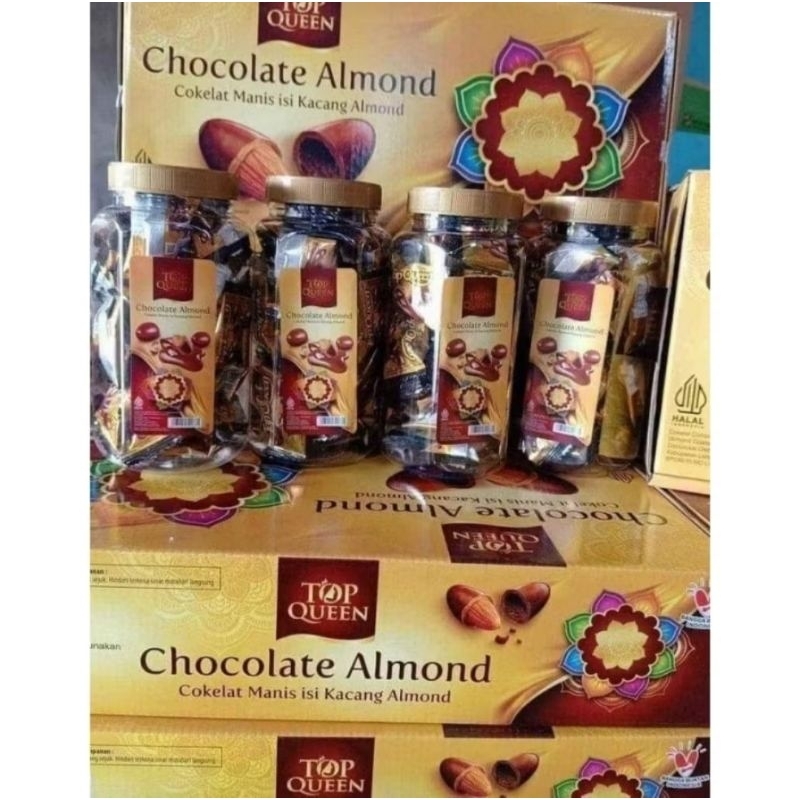 

Top Queen✓Coklat Almond✓40 pcs✓ Toples