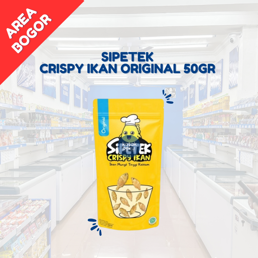 

SIPETEK CRISPY IKAN ORIGINAL 50GR