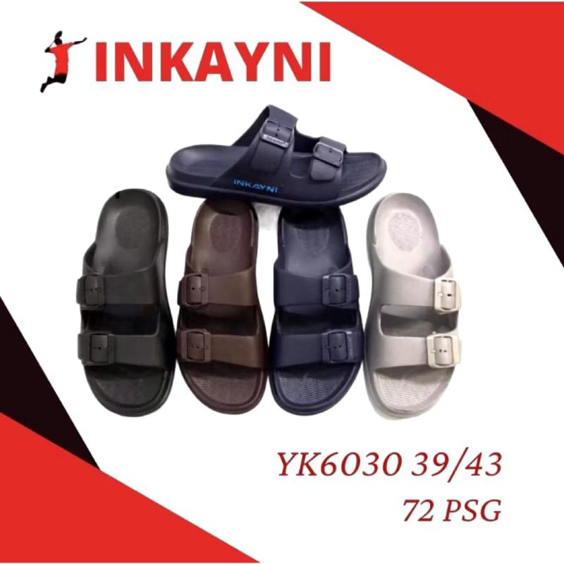 Inkayni 6030 Sandal Gesper Pria Sandal Karet Pria Inkayni Sandal Pria