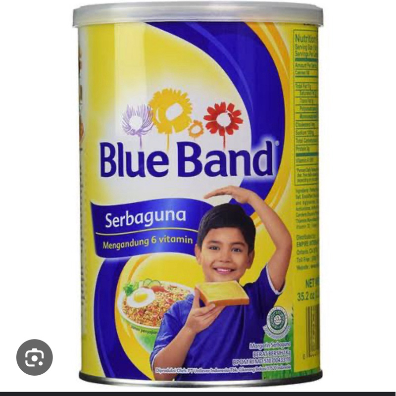 

Blue Band serbaguna 1 kg kaleng