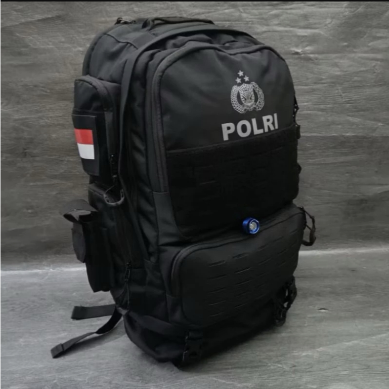 TAS PEMBAGIAN POLRI BESAR PREMIUM TAS RANSEL JATAH POLRI / TAS RANSEL JUMBO KAPASITAS 55 L