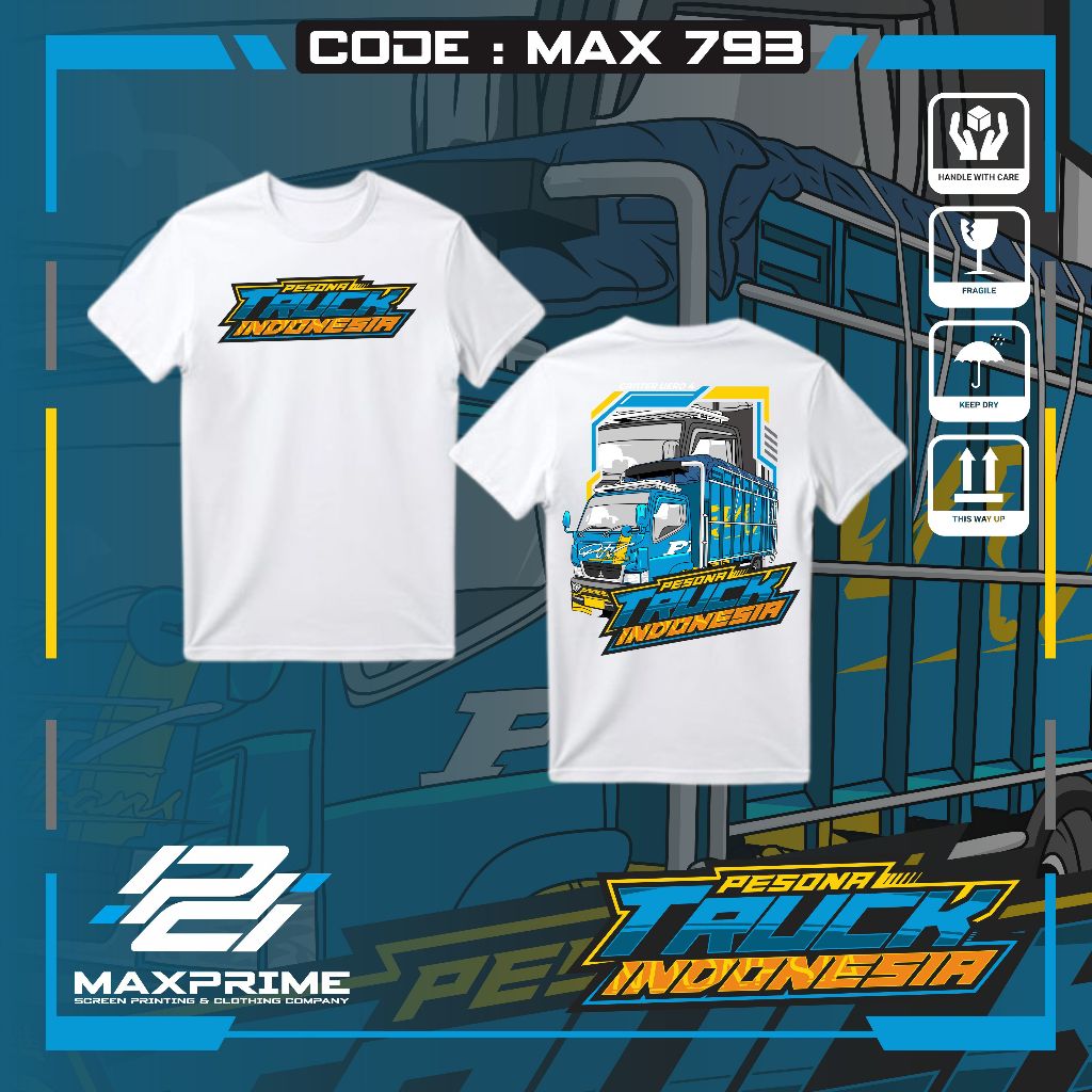 KAOS PESONA TRUCK INDONESIA-KAOS TRUCK