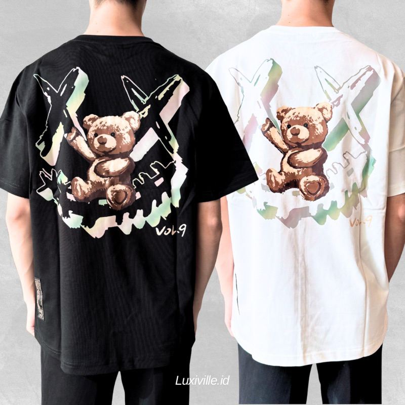 RIC Ricky Is Clown Reflective Little Bear Tee Original / RickyIsClown Authentic