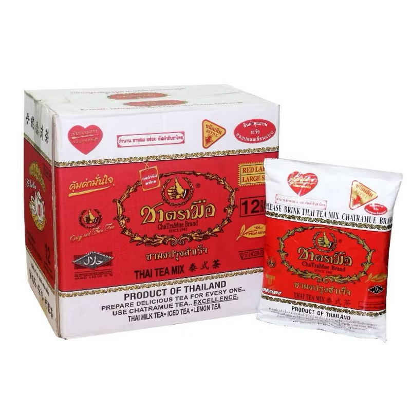 

THAI TEA CHATRAMUE ORIGINAL 400GR - TEH THAILAND - CHATRAMUE - THAI TEA ORIGINAL 400GR - GREEN TEA 200GR
