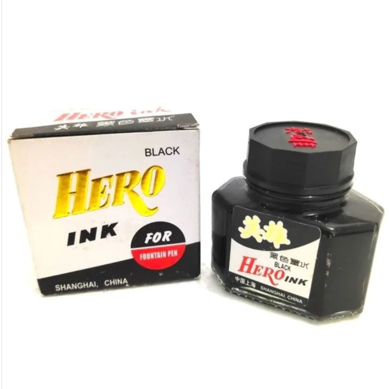 

Tinta Hero Tinta Refill Fountain Pen HERO hitam