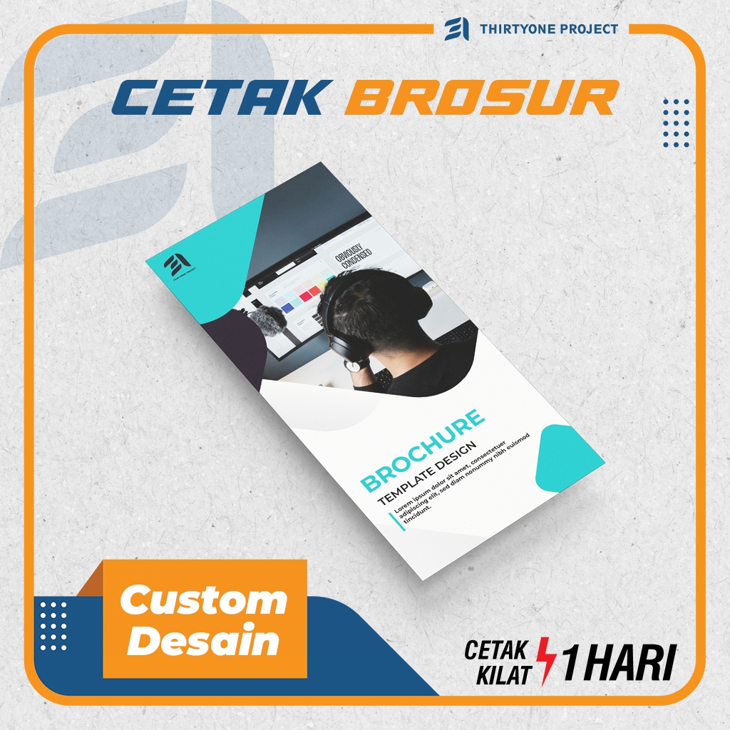 

Cetak Brosur Promosi Usaha | Custom Desain & Ukuran | Art Paper Fullcolor