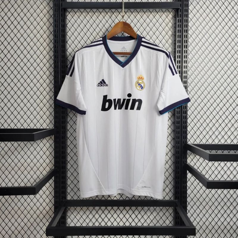 Jersey Bola Madrid Retro Home 2012 2013 Soccer Jersey Retro Madrid