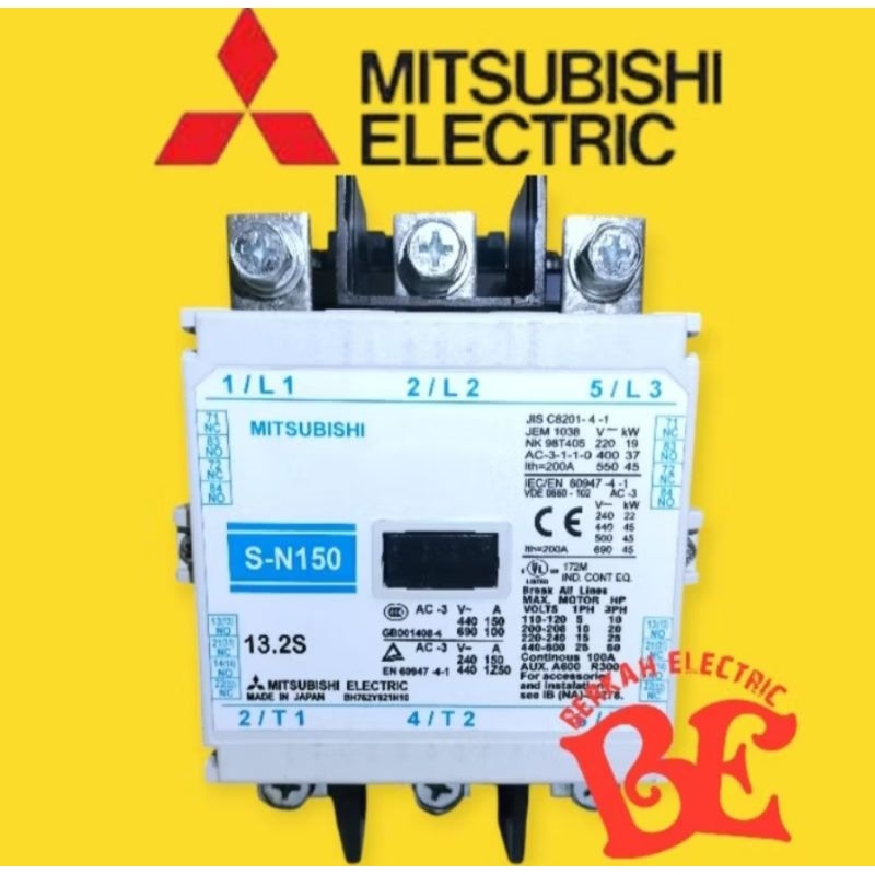 KONTAKTOR SCHENEIDER SN-150 200A 220V