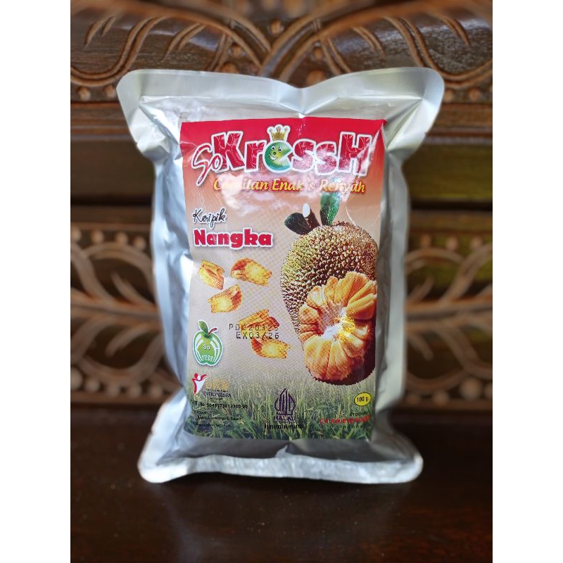 

Keripik Buah Nangka / Keripik Nangka 100 gram