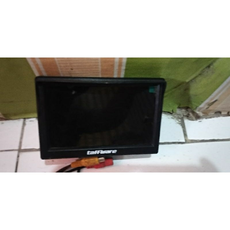 Lcd Monitor Mini Taffware Bekas Normal