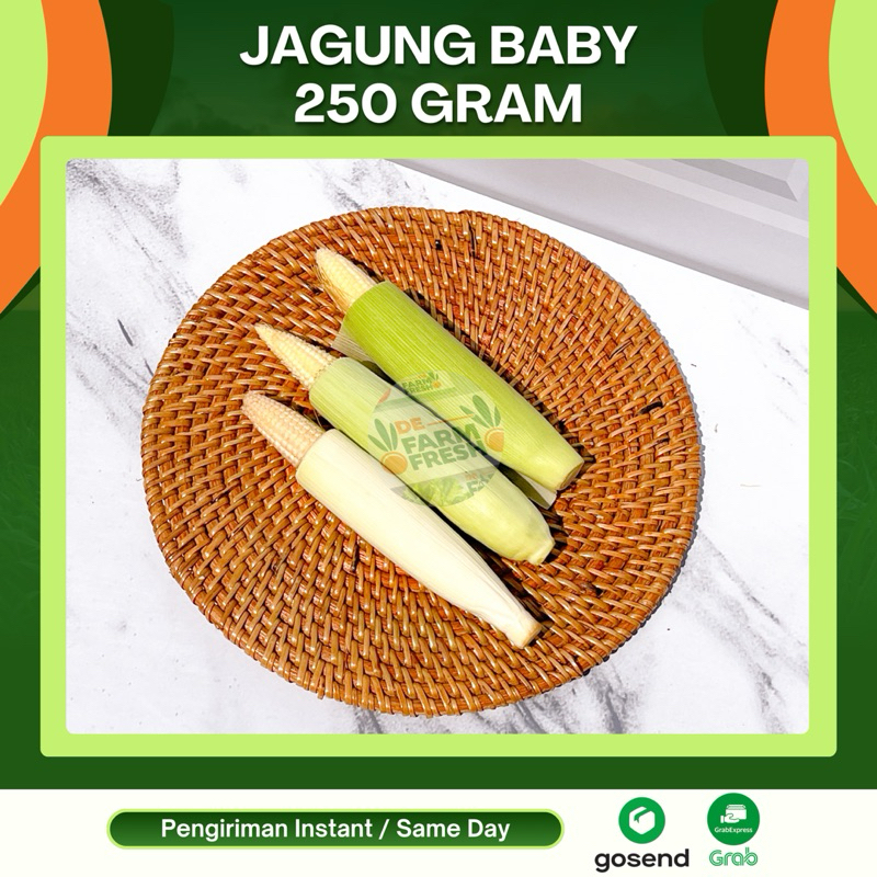 

Jagung Baby Kecil 250gram [KIRIM INSTANT]