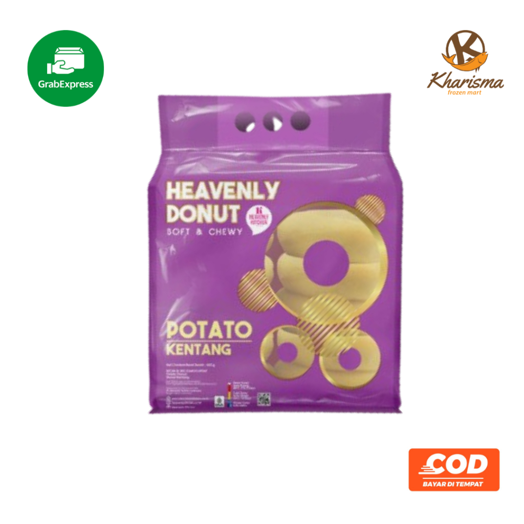 

Heavenly Donat 550g Isi 10