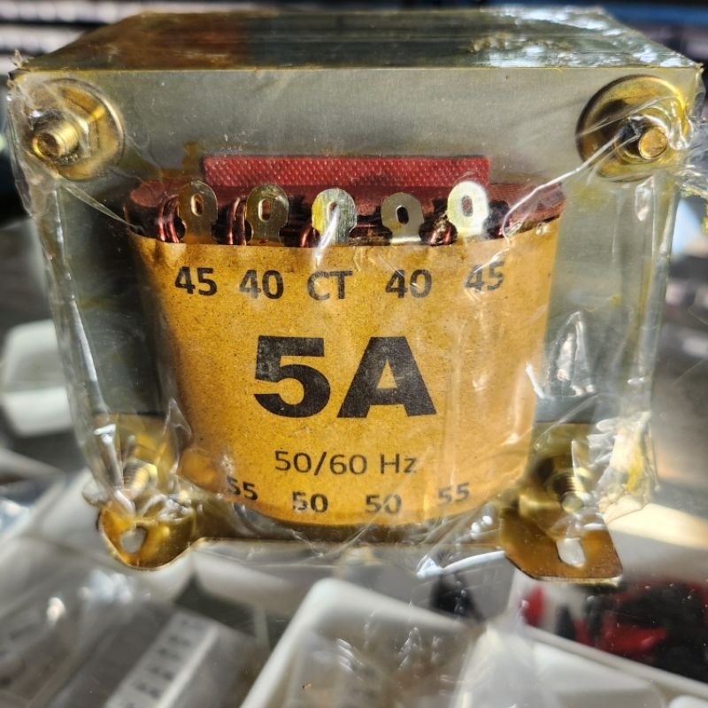 TRAFO 5A CT 55 BIG TRAFO MURNI  5 AMPERE CT 55V