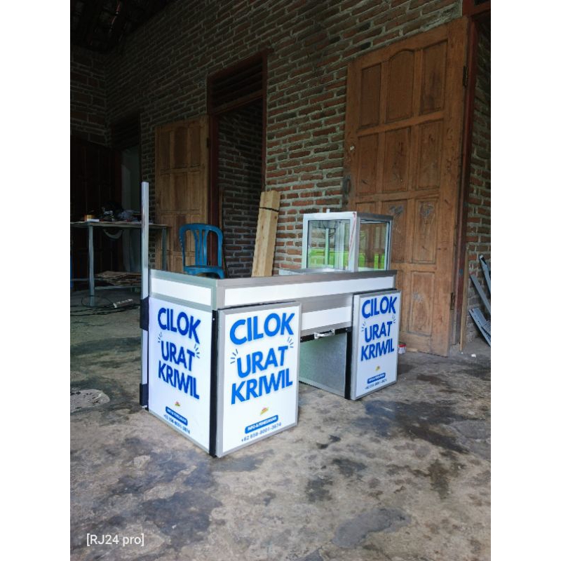 gerobak rombong motor cilok,sempol,cilor,pentol serbaguna murah